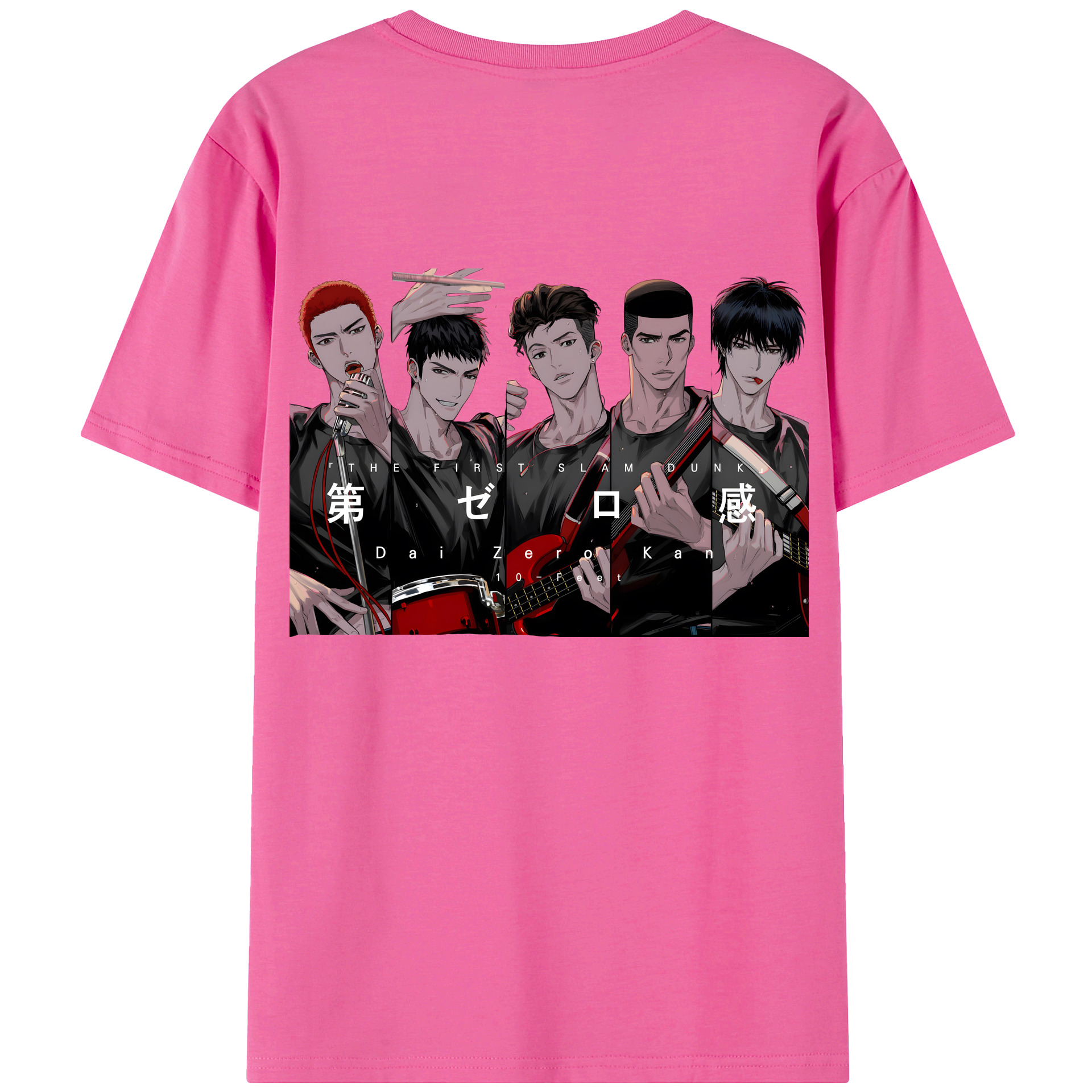 SLAM DUNK／スラムダンク レディース半袖Tシャツ(バックプリント)